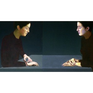 Peinture sur table II