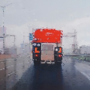 Le camion rouge