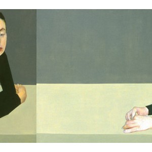 Peinture sur table I